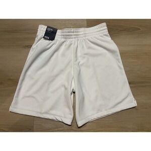 Girls DSG Basketball Shorts White Size Large Youth Kids Unisex Drawstring